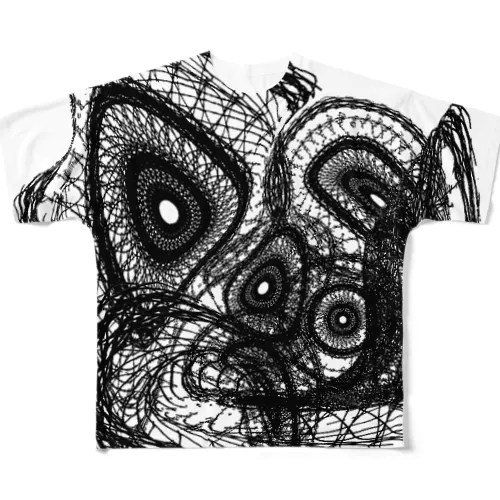 【SALE】虚像 All-Over Print T-Shirt