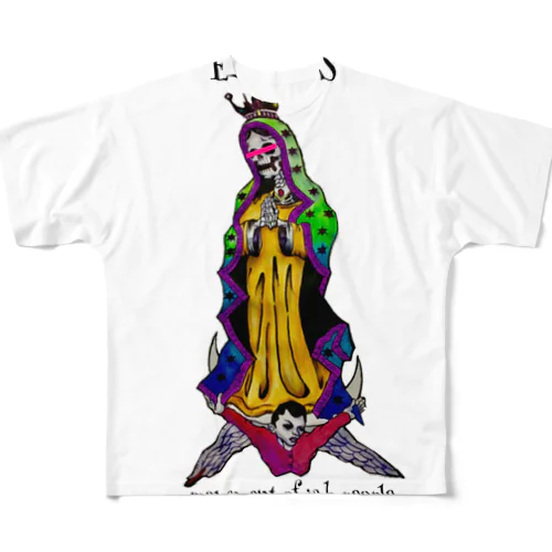 ドクロマリア2 All-Over Print T-Shirt