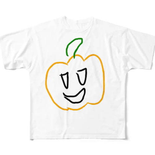 こやきのかぼちゃ フルグラフィックTシャツ