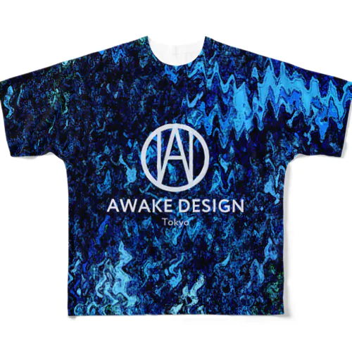 awake338 フルグラフィックTシャツ