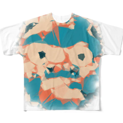 ひょっとこ All-Over Print T-Shirt