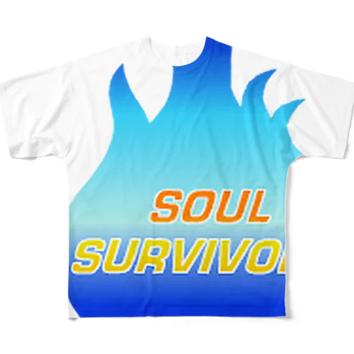 The Soul Survivors Soul & Fire フルグラフィックTシャツ