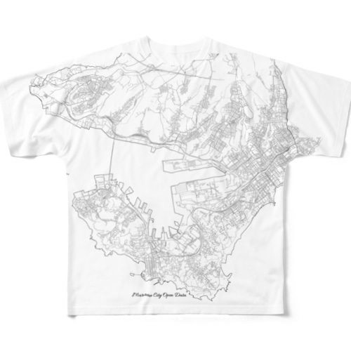 室蘭Tシャツ All-Over Print T-Shirt
