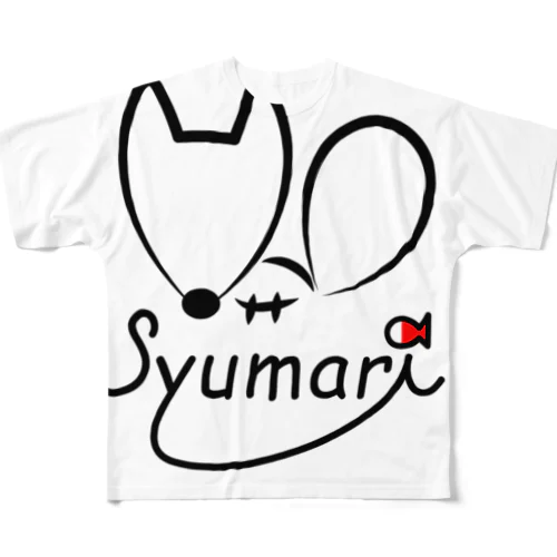 syumari フルグラフィックTシャツ