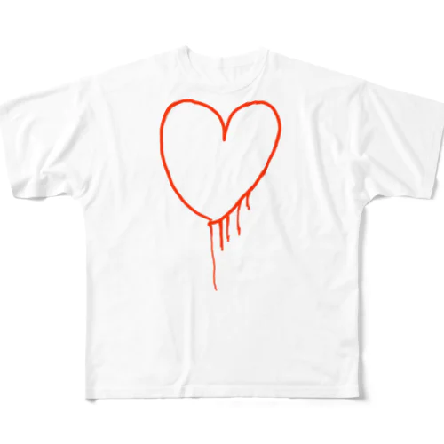 my heart All-Over Print T-Shirt