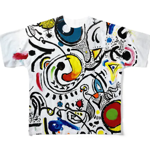 ア All-Over Print T-Shirt