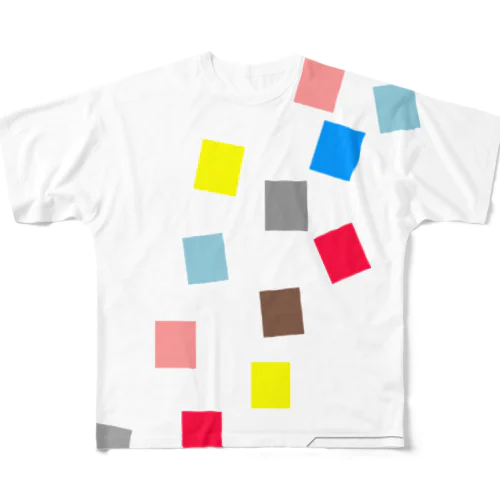 紙吹雪 All-Over Print T-Shirt