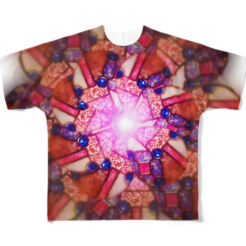 ステンドクラス All-Over Print T-Shirt