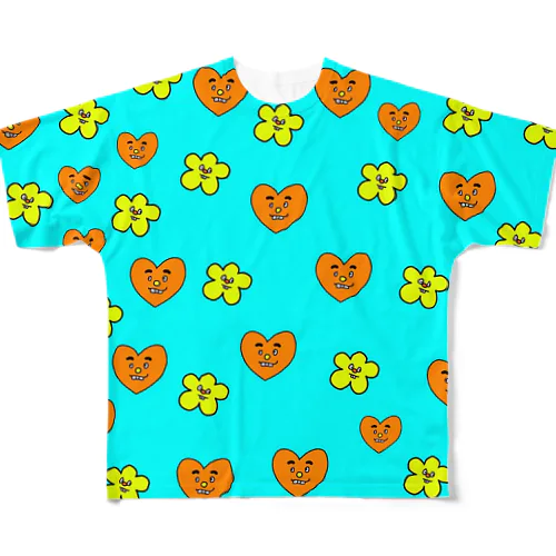 さらんさらんさらん All-Over Print T-Shirt