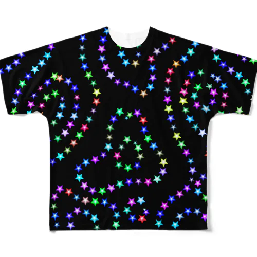 カラフルズ 星04 All-Over Print T-Shirt