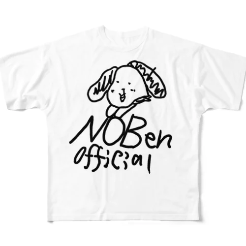 NOBen  official フルグラフィックTシャツ