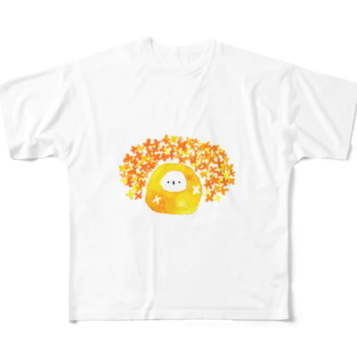 ふくと橙 フルグラフィックTシャツ