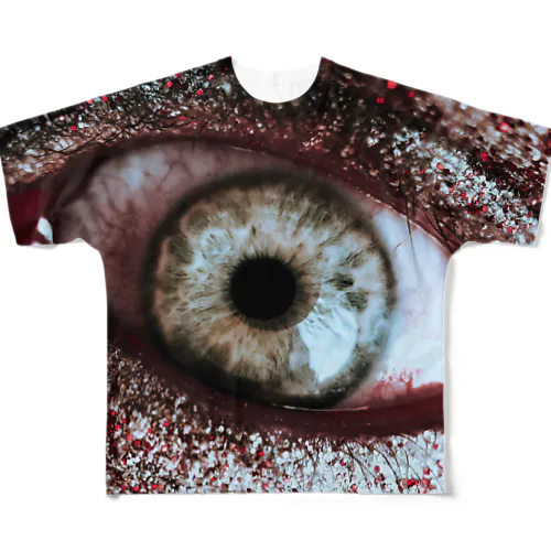 eye フルグラフィックTシャツ