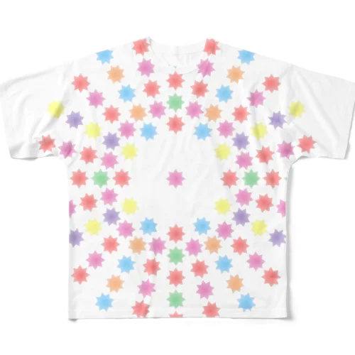 コロコロ金平糖（はーい、集まれ～！） All-Over Print T-Shirt