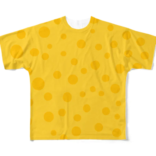 エメンタールチーズ All-Over Print T-Shirt