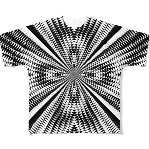 阿吽（あうん） All-Over Print T-Shirt