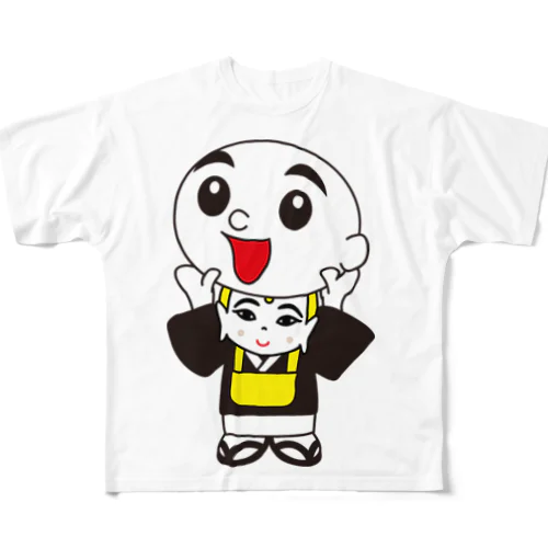 蓮ちゃん観音 フルグラフィックTシャツ