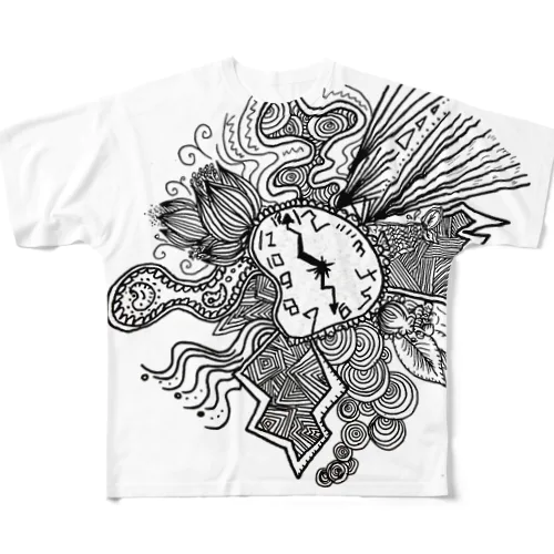 Time All-Over Print T-Shirt