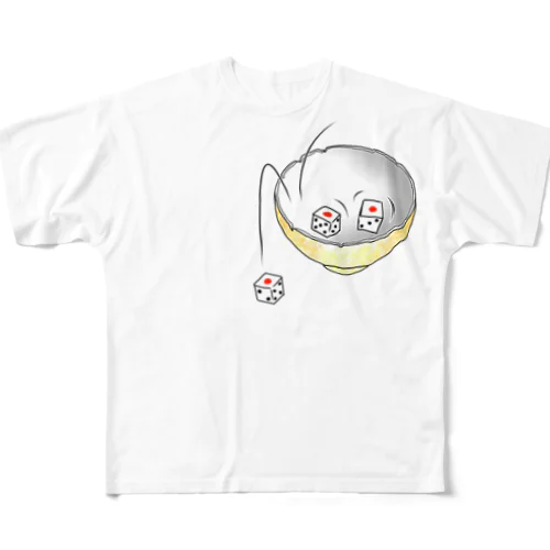 しょんべん フルグラフィックTシャツ