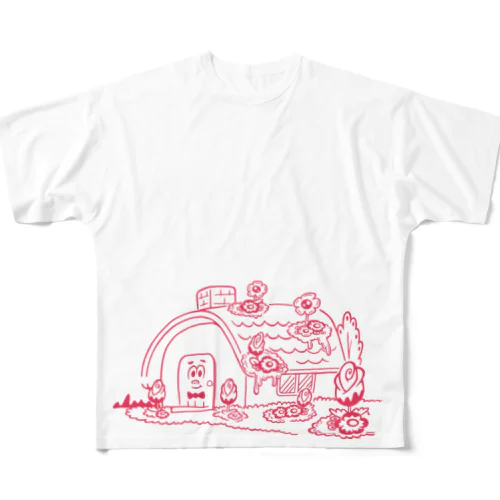 HOUSE フルグラフィックTシャツ