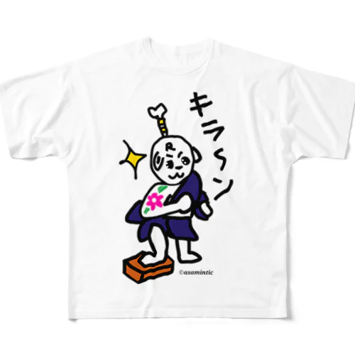 ロコタ君、サムライシリーズ All-Over Print T-Shirt