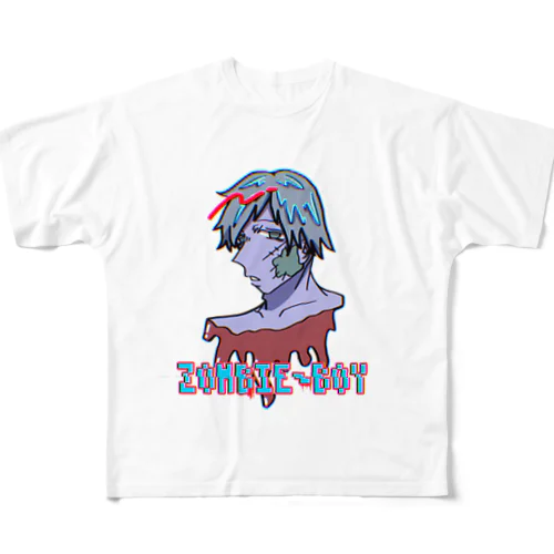 ZOMBIE-Boy フルグラフィックTシャツ