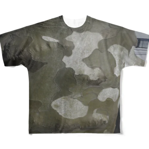抽象柄 08 木  フルグラフィックTシャツ