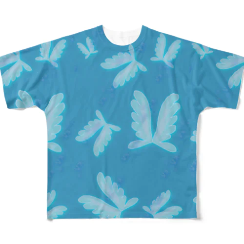 wings All-Over Print T-Shirt