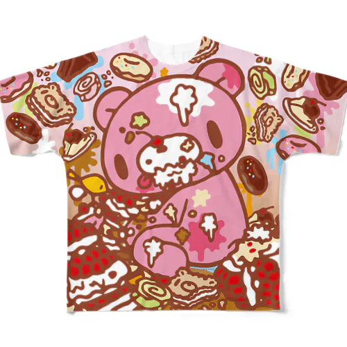 いたずらぐまのグル〜ミ〜(8/special) All-Over Print T-Shirt