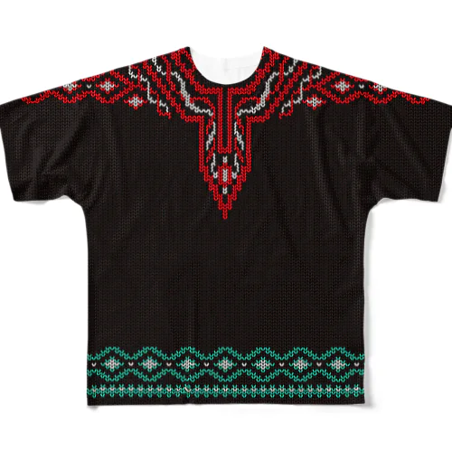 CONITA SWEATER / KOMAINU All-Over Print T-Shirt