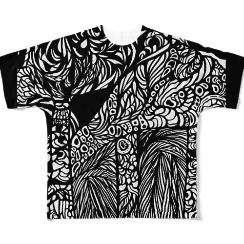 邪悪の三塔 All-Over Print T-Shirt