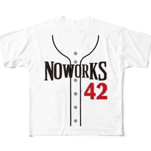 NOWORKS♯42南原選手 All-Over Print T-Shirt