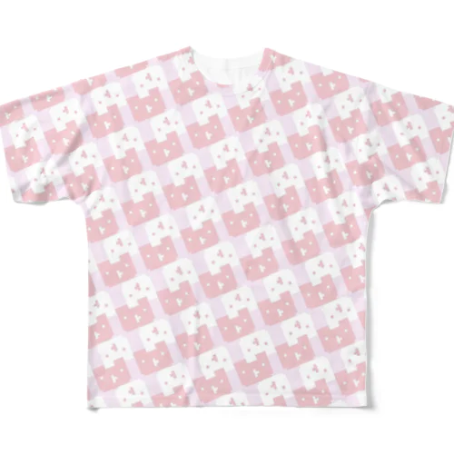 ドットルックマ大量発生（フェアリータイプ） All-Over Print T-Shirt