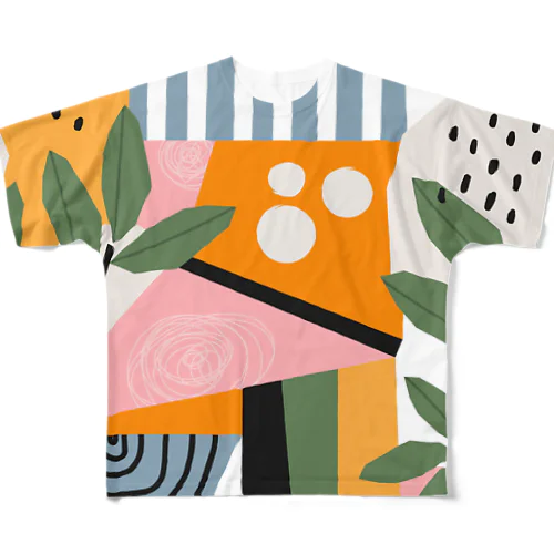 海辺に植えた果実の木。 All-Over Print T-Shirt