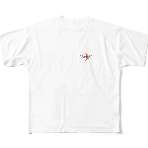 " AreA3" フルグラフィックTシャツ