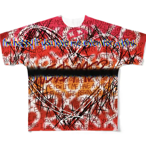 グラフィティ All-Over Print T-Shirt