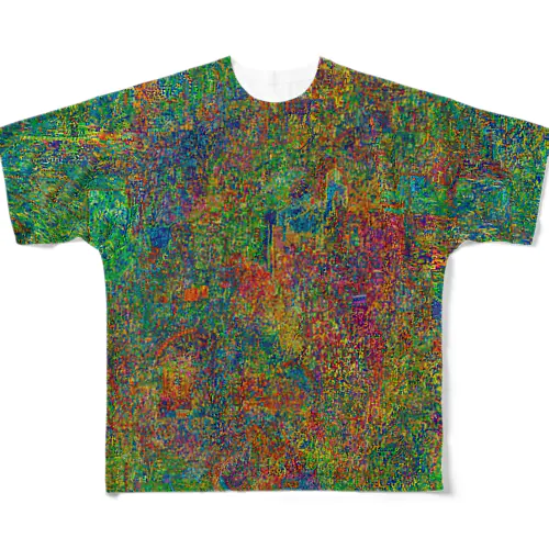 ボールペン細密画柄 All-Over Print T-Shirt