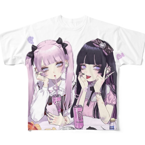 地雷ズ　 All-Over Print T-Shirt