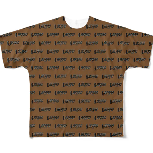 BEARD "PATTERN" #original フルグラフィックTシャツ