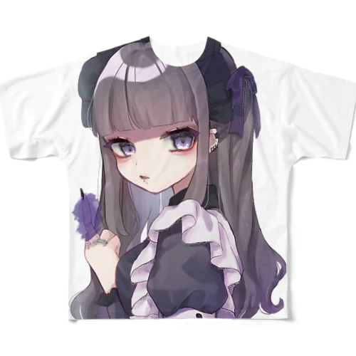 メイドちゃん フルグラフィックTシャツ