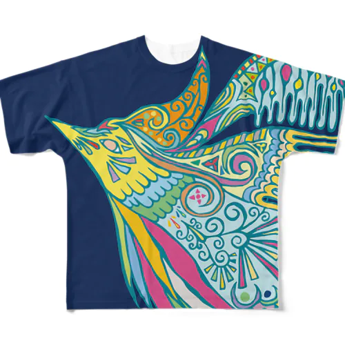 ibashiyo T 006 フルグラフィックTシャツ