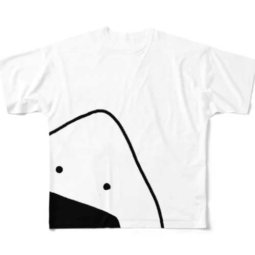 おsusiビッグTシャツ(表裏) All-Over Print T-Shirt