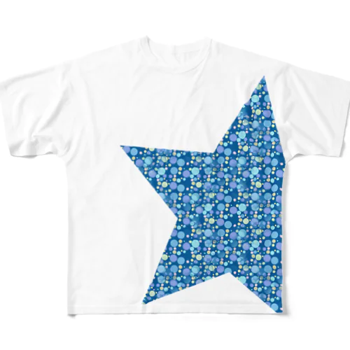 横浜勝利の夜スター All-Over Print T-Shirt