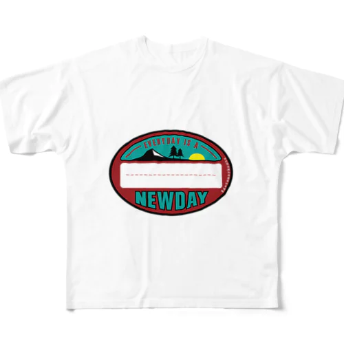 EVERYDAY is A NEWDAY All-Over Print T-Shirt