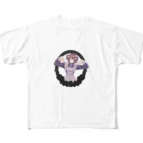 ヤギの悪魔 All-Over Print T-Shirt