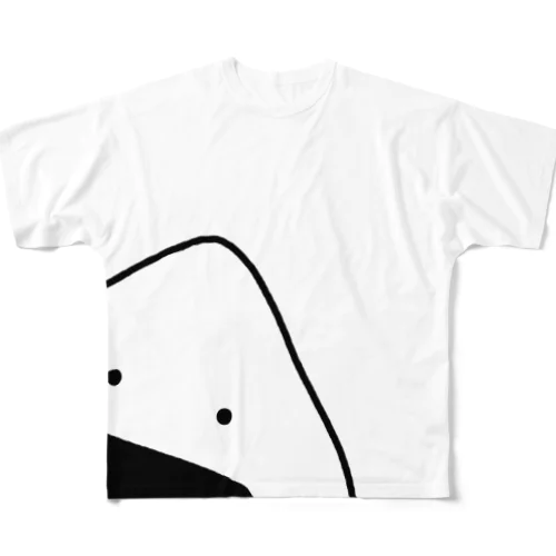 おsusiビッグTシャツ(表だけ) All-Over Print T-Shirt