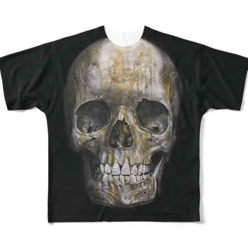 The unknown skull female フルグラフィックTシャツ