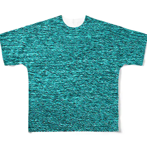 #GlitchDeNiM All-Over Print T-Shirt