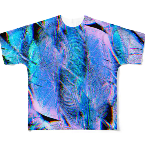 #G-feather All-Over Print T-Shirt