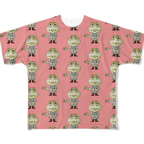 Dr.Keromori 総柄 All-Over Print T-Shirt